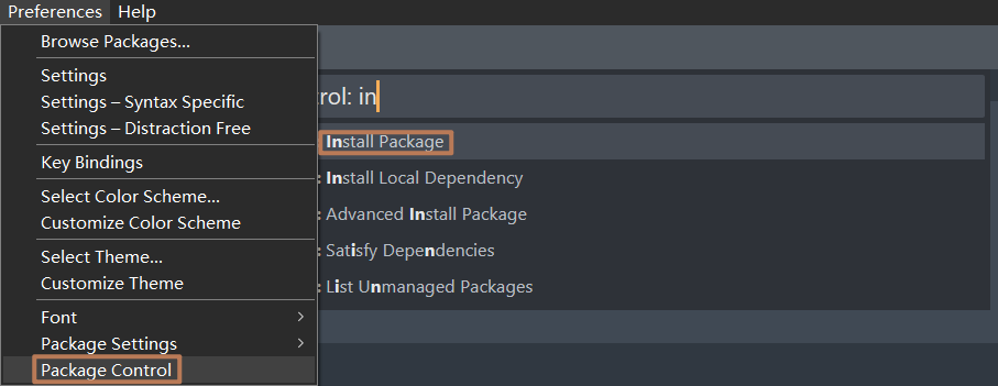 Install Package